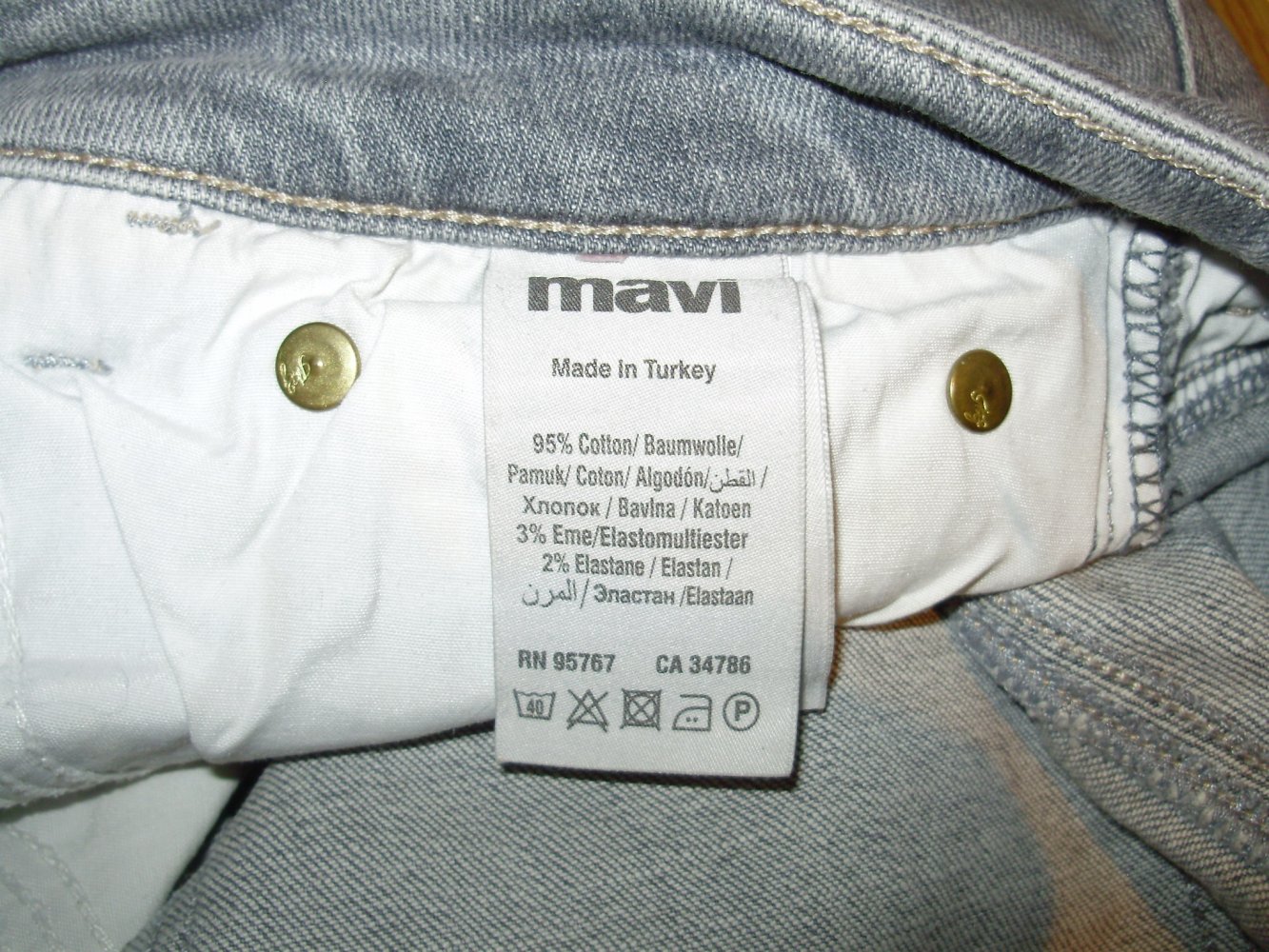 Mavi Jeans Tess grau 28/ 27