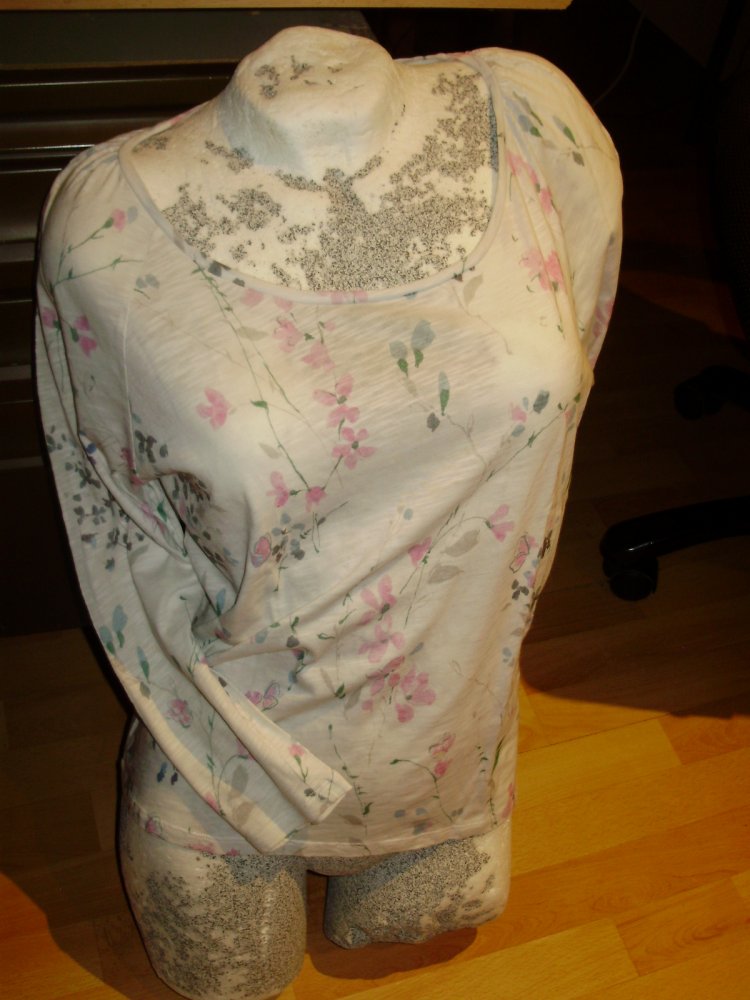 Phase Eight Shirt weiß pastell Blumen UK 12 = S
