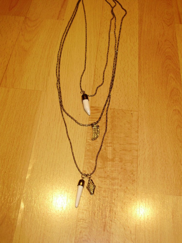 Kette dreireihig ausgefallen NEU