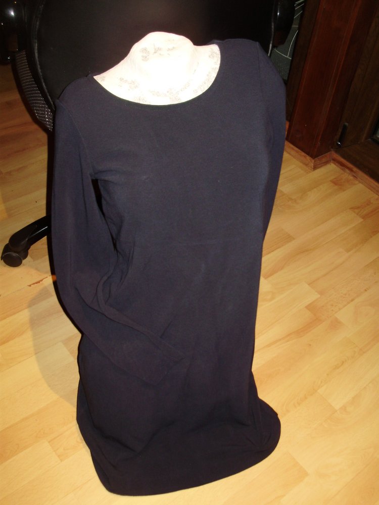 Taifun Kleid LA dblau Stretch S M passend