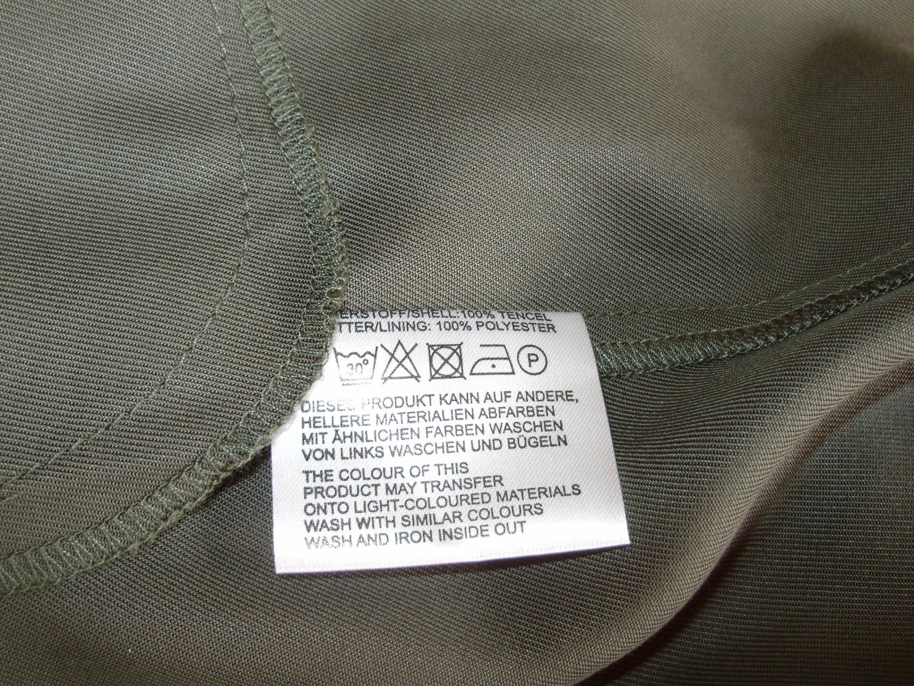 17&Co Fussl Trench locker khaki M NEU