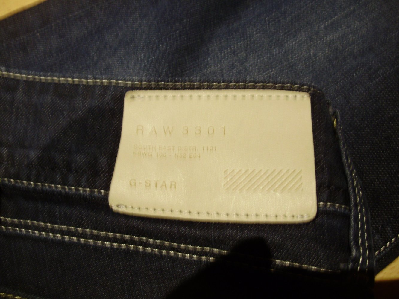 G-Star 3301 Jeans Hose dunkelblau 29 32