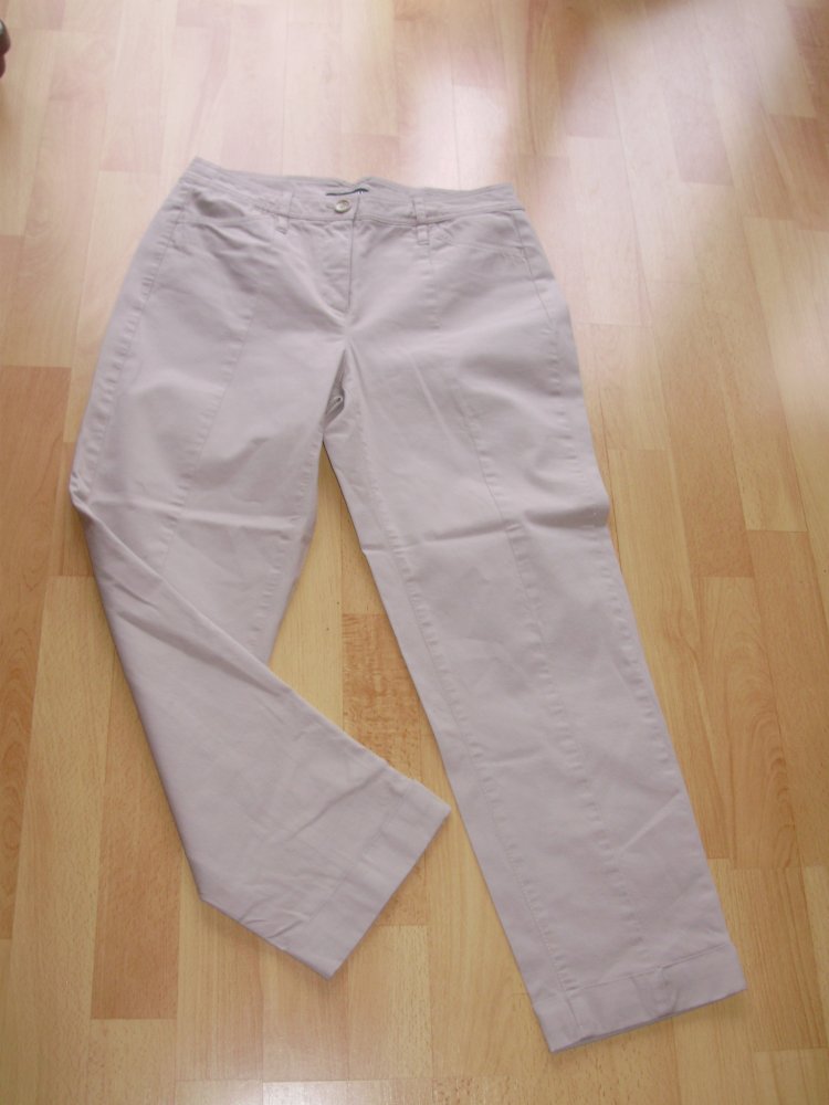 Taifun Hose beige 7/8 Länge 36