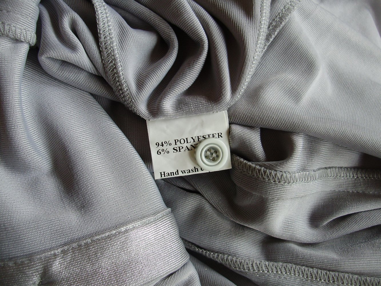 Guidance Bluse Stretch silbern L