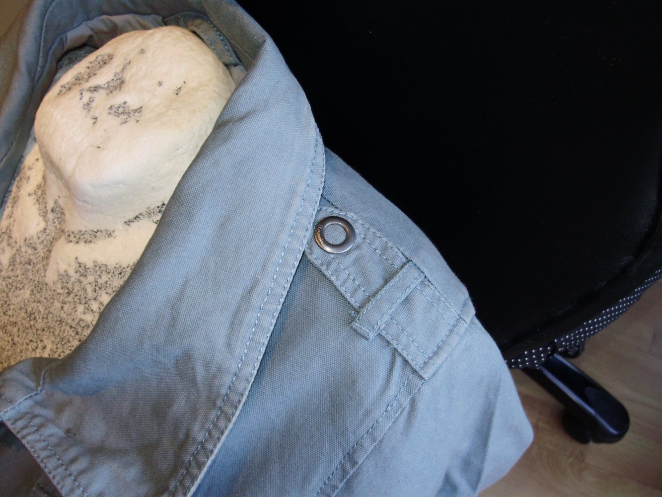 Bench Jacke salbei Baumwolle gefüttert M