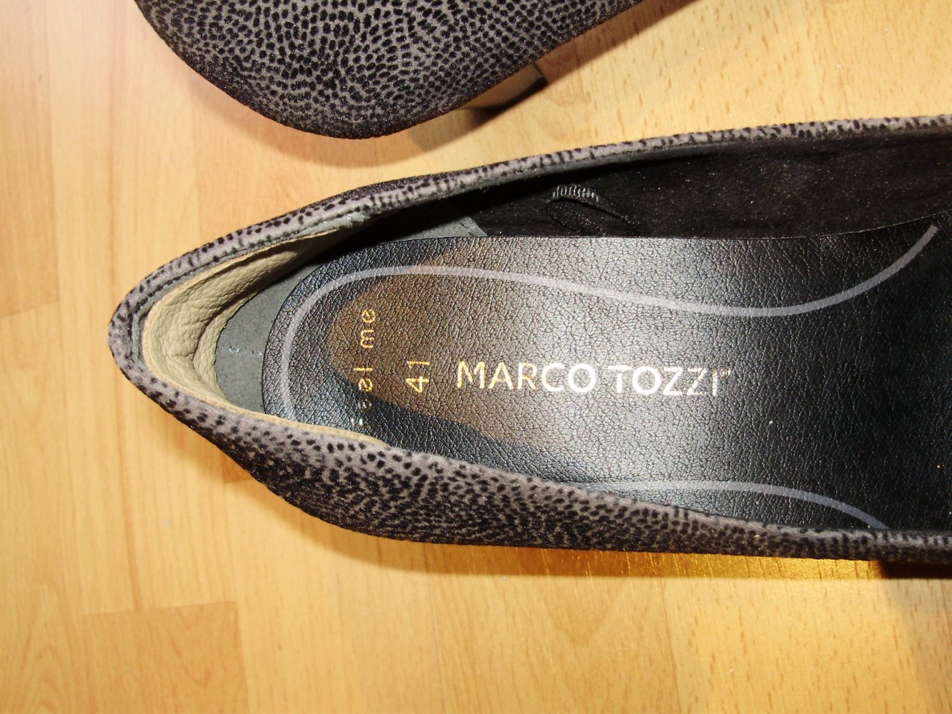 Marco Tozzi Pumps grau Leo feel me Gr 41