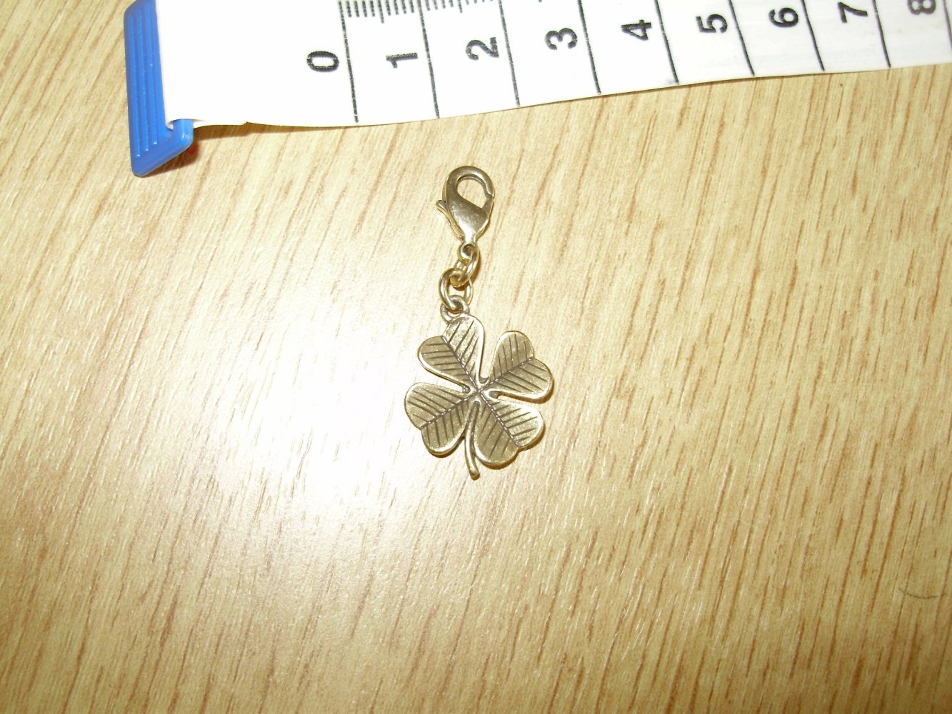 Pilgrim Anhänger Kleeblatt golden