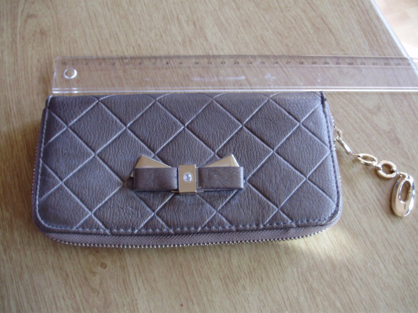 Geldbörse Bronze Schleife NEU