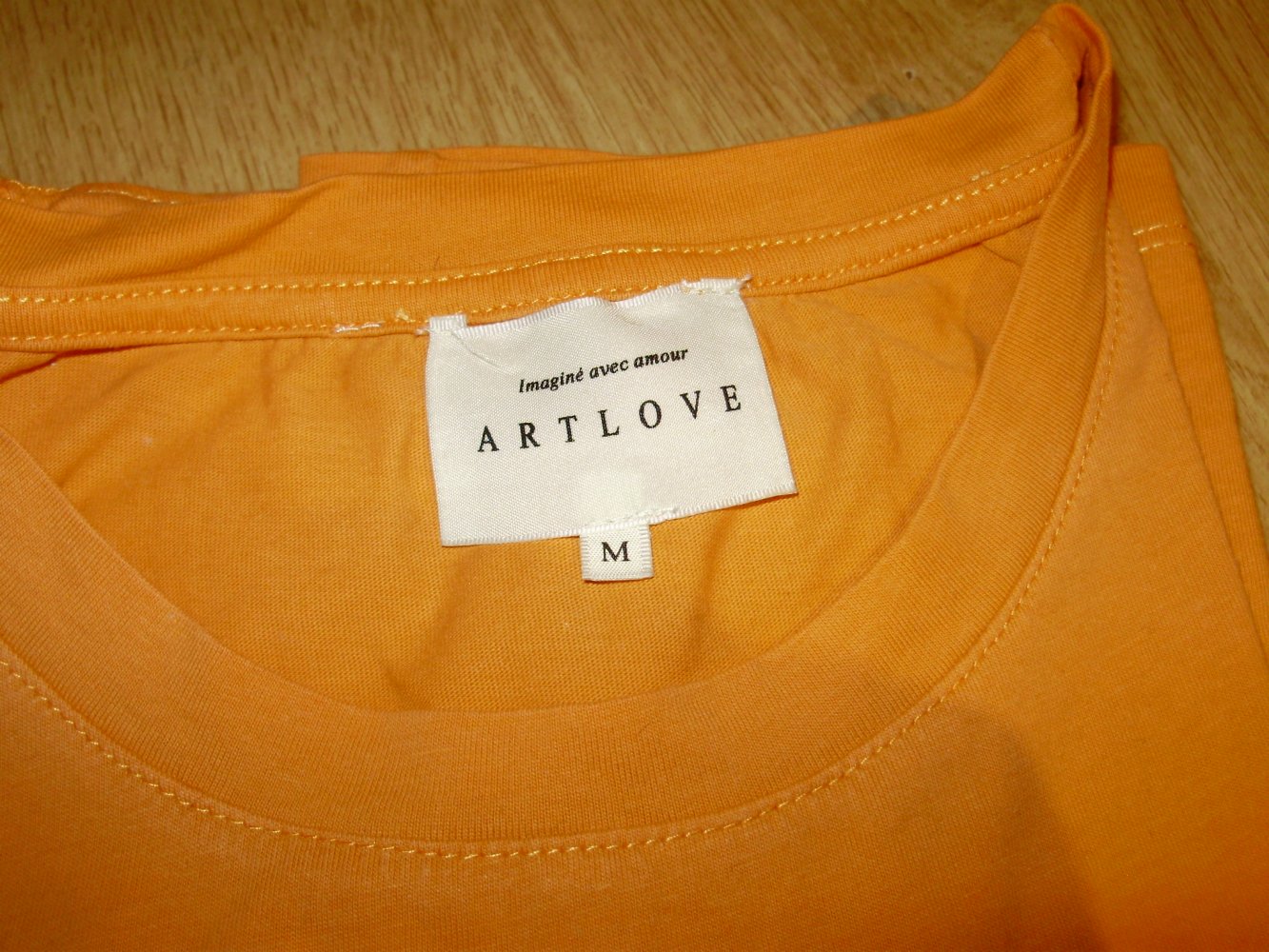 Artlove Shirt orange 100% Baumwolle M