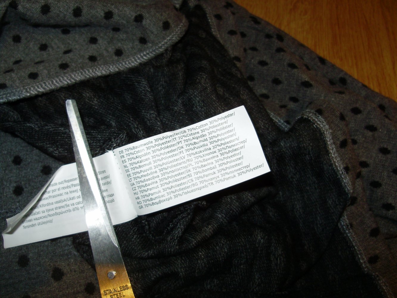 Kenny´s Blazer Jacke grau Dots Sweat Gr 40