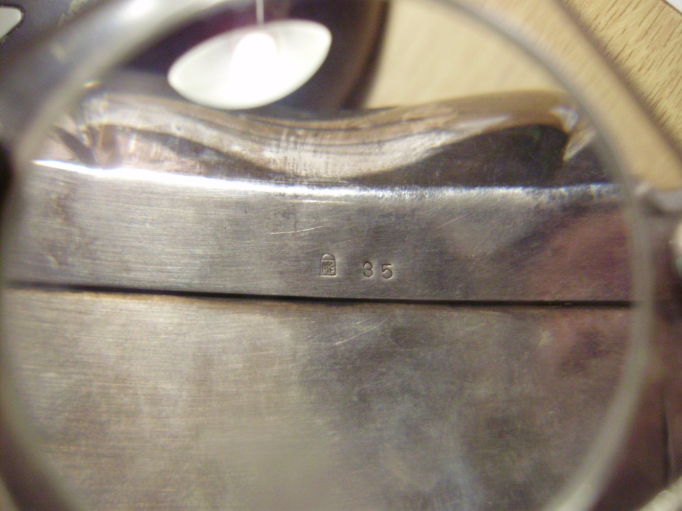 WMF-Schmuckschatulle, Silber,  20. Jahrhundert