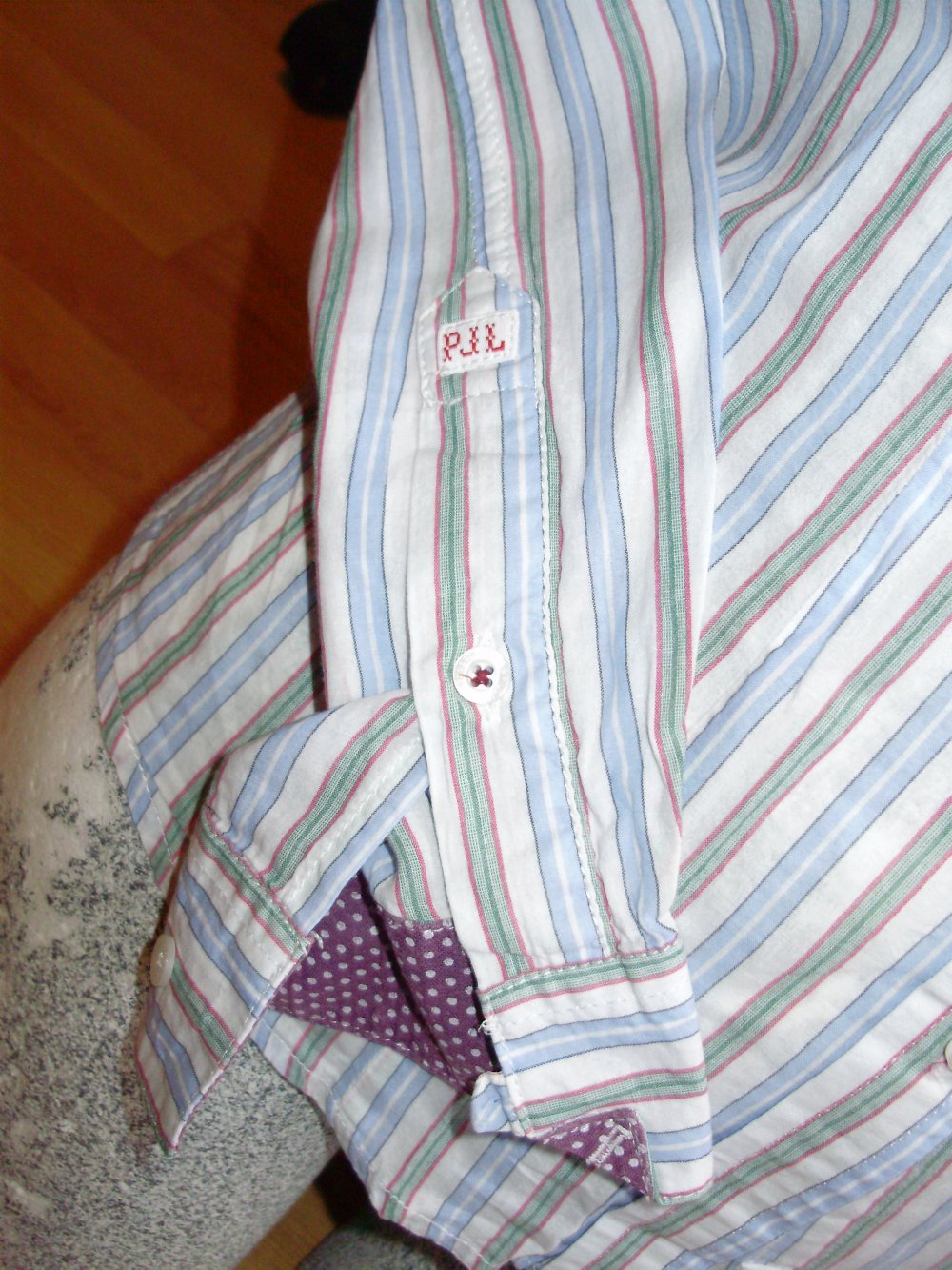 Pepe Jeans Bluse Hemd Streifen ausgefallen Gr XS