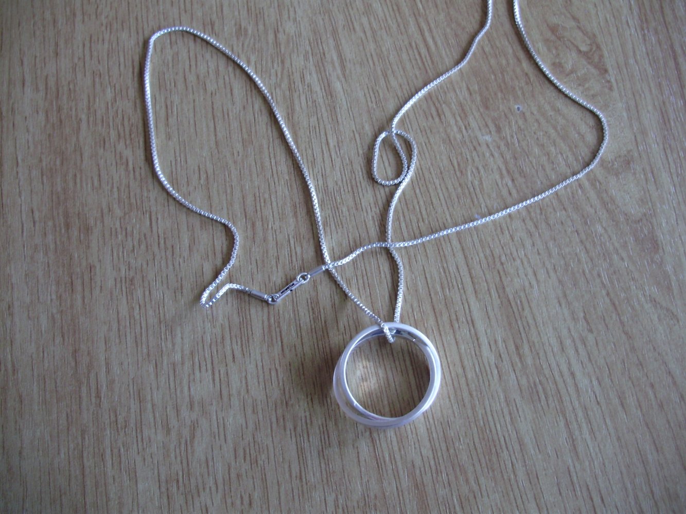 Pilgrim Kette silbern matt Ringe NEU