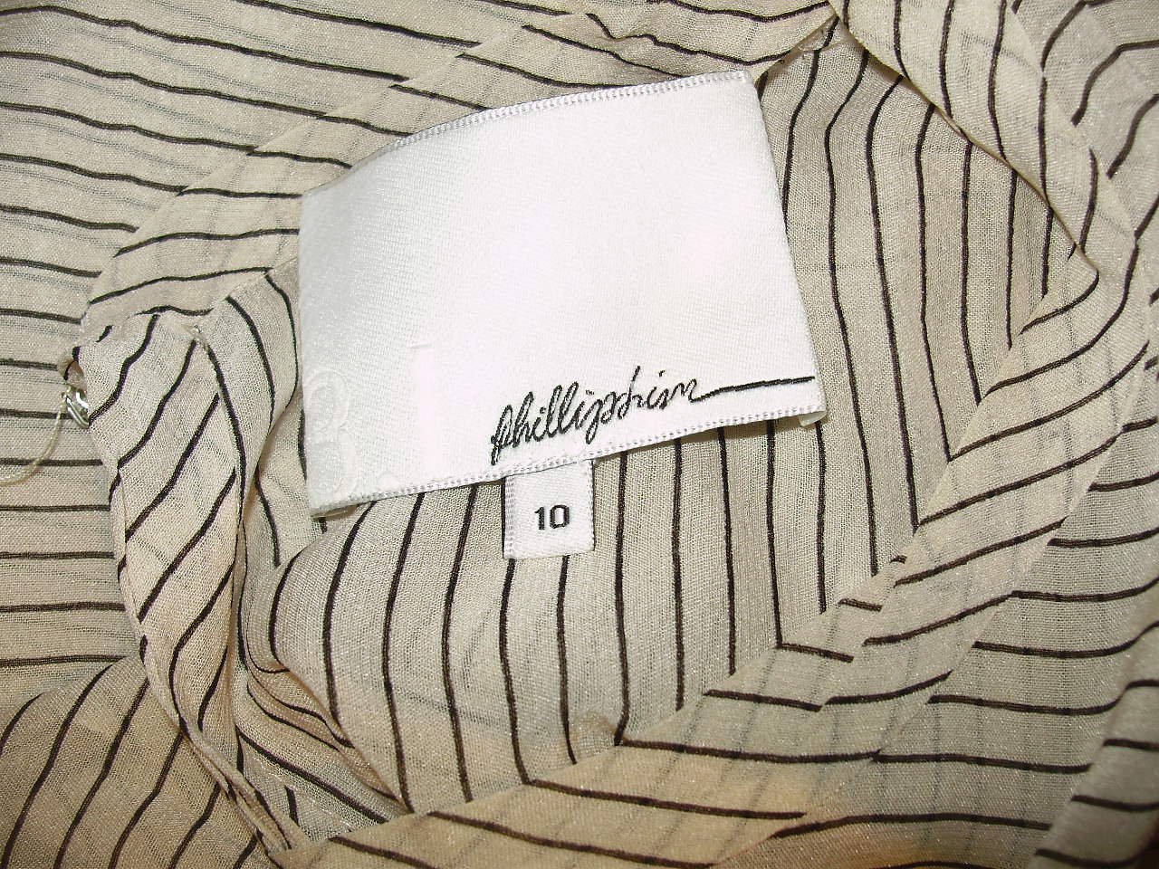 Phillip Lim Designer Top Seide? ausgefallen Gr 10 = 40