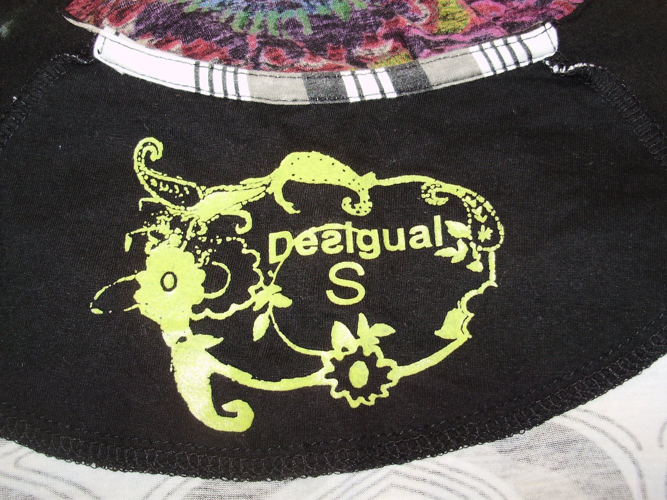 Desigual Top ausgefallen Gr S
