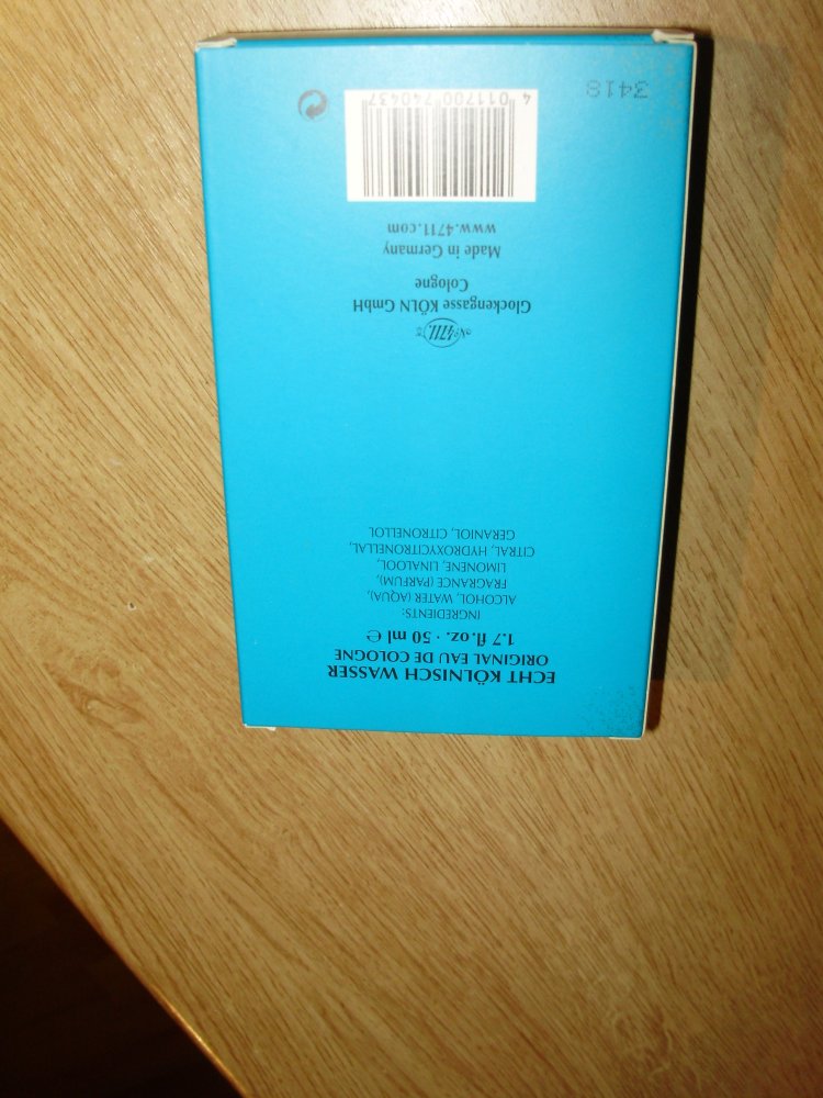 4711 Kölnisch Wasser 50ml Geschenkpackung NEU