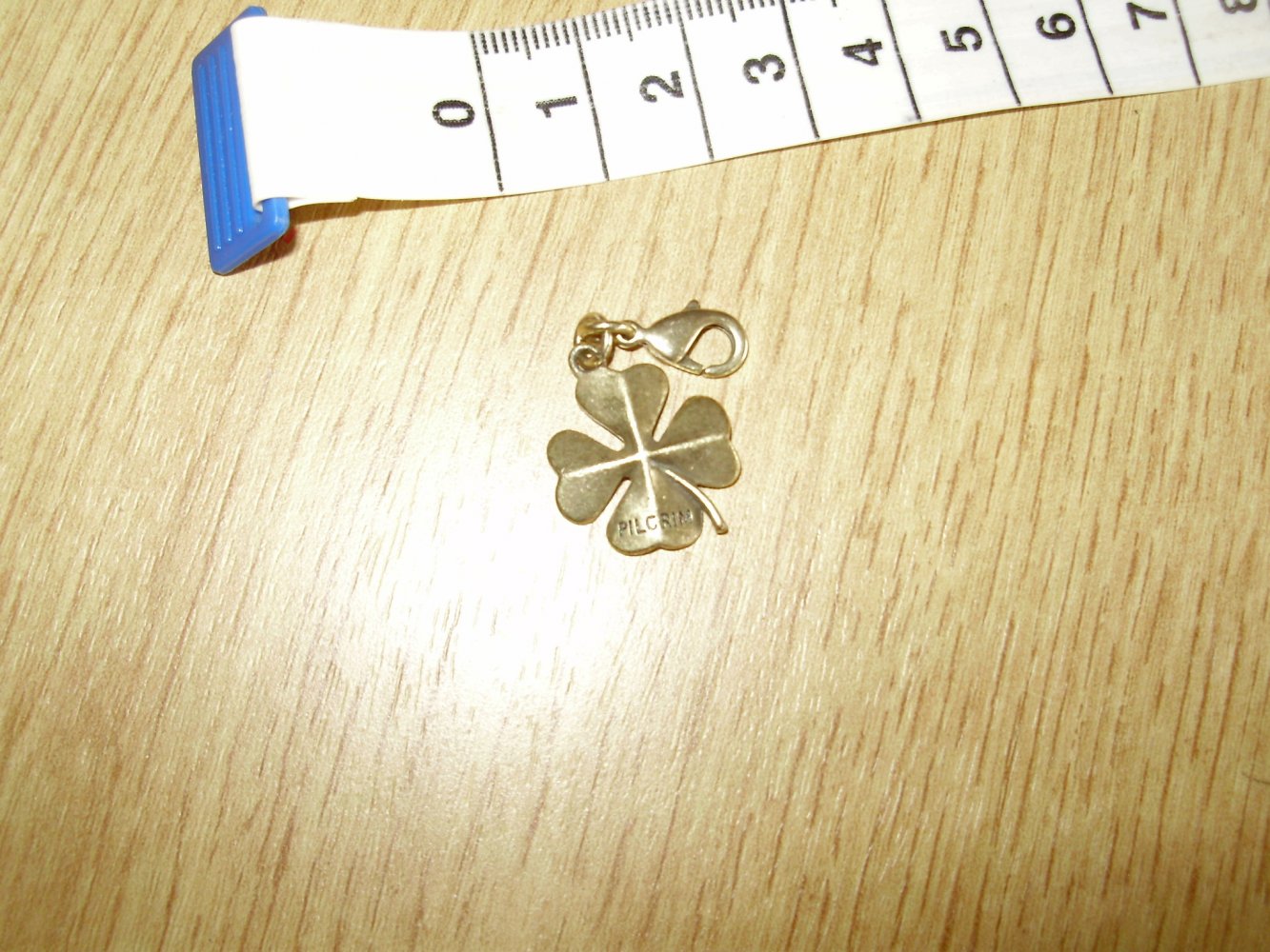 Pilgrim Anhänger Kleeblatt golden