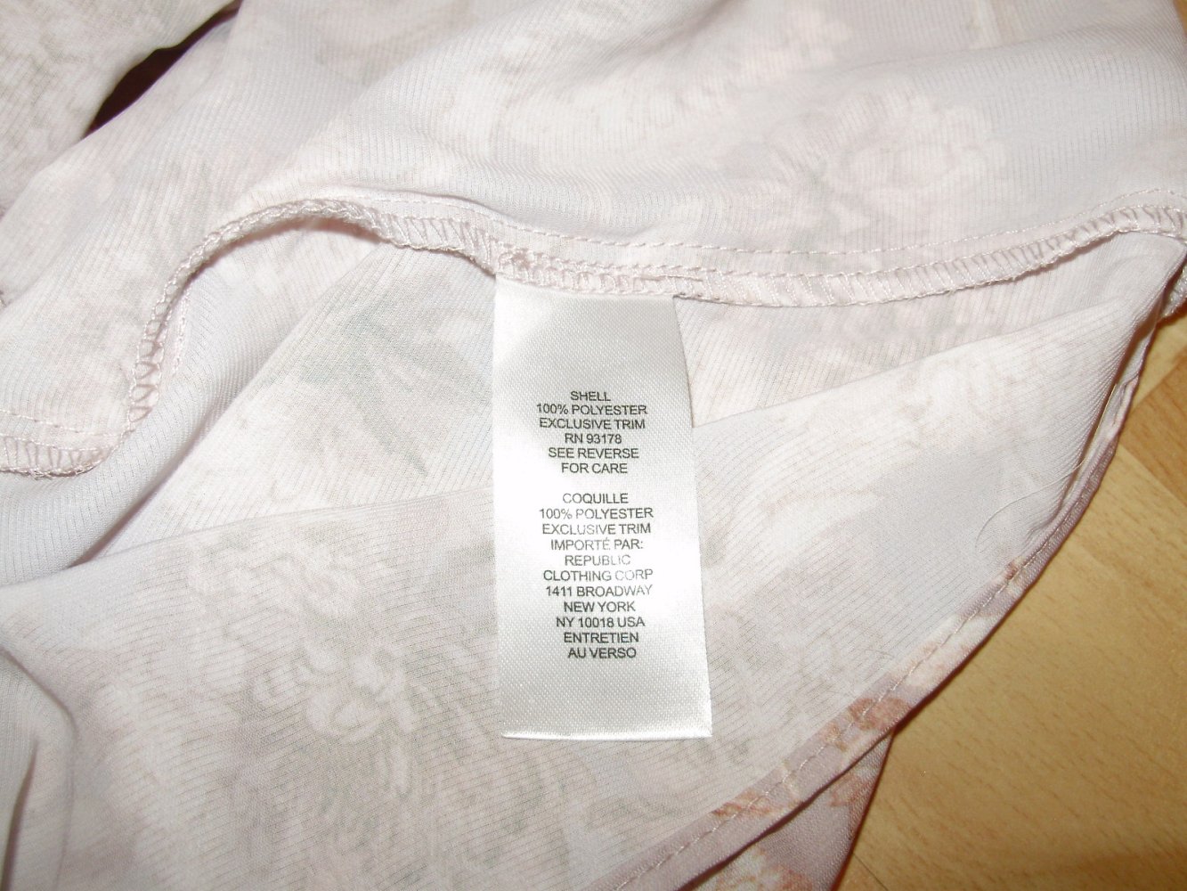 Tahari Blusen Shirt rose Muster ausgefallen romantisch S