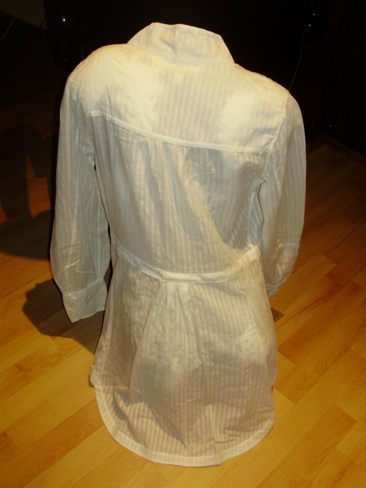 Twenty8Twelve Bluse ausgefallen weiß / creme Baumwolle 40