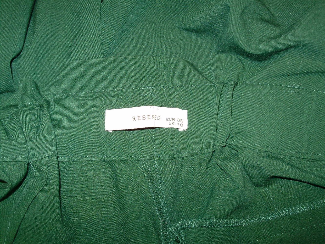 Reserved Hose grün weit Gr 38