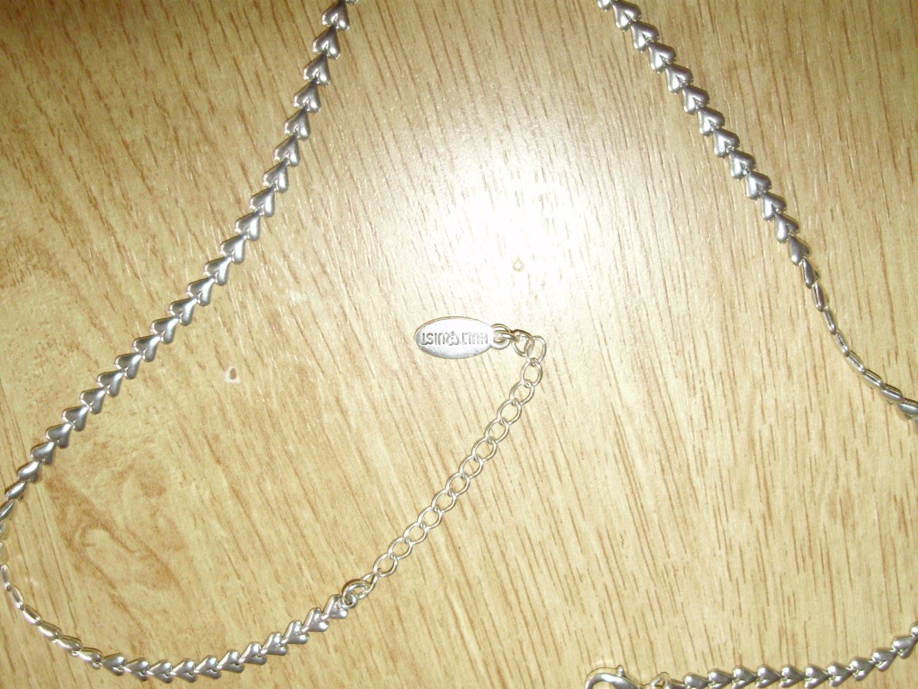 Hultquist Kette silbern Herzenkette + Herzanhänger 52 cm