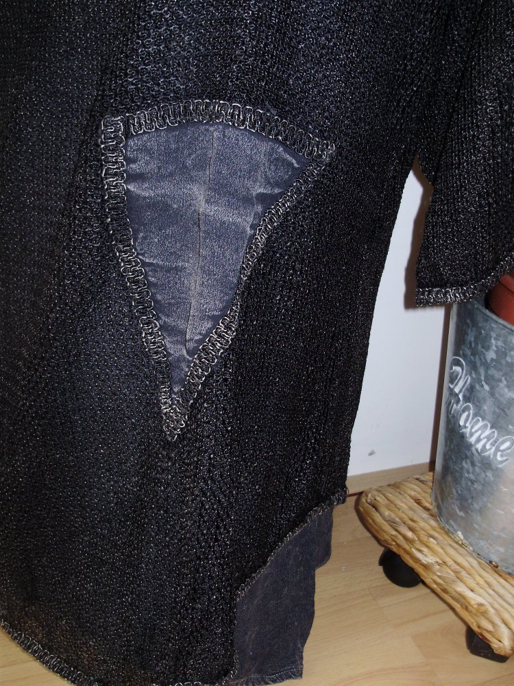 DiaDia Oberteil ausgefallen Applikationen Stickerei Gr L