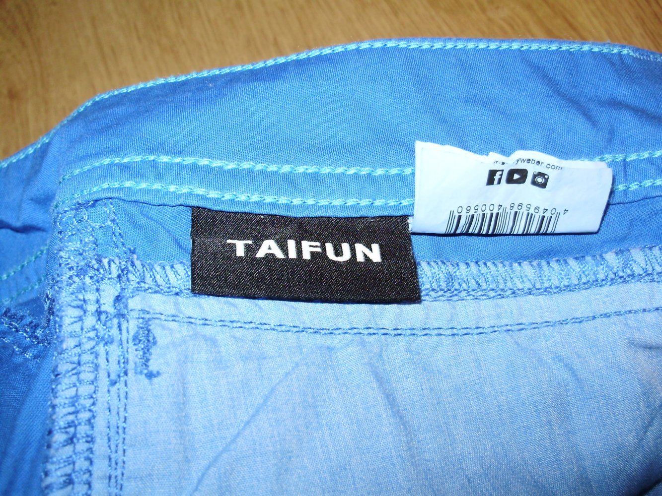 Taifun Chino himmelblau M