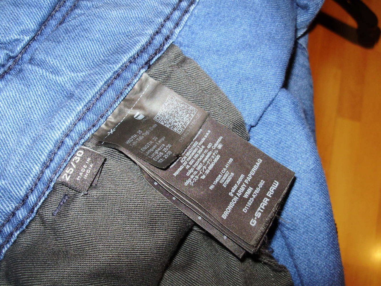 G-Star Jeans weich weit hoher Bund 25/ 30 =S
