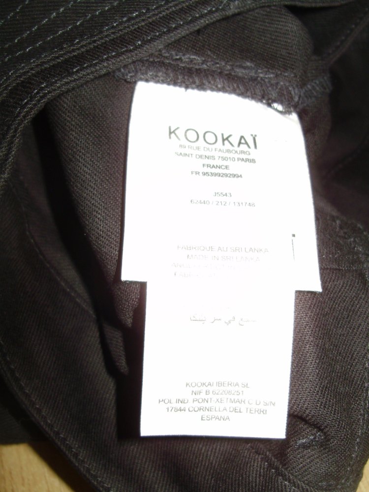 Kookai Rock schwarz mit Gürtel 36 Neu mit Etikett