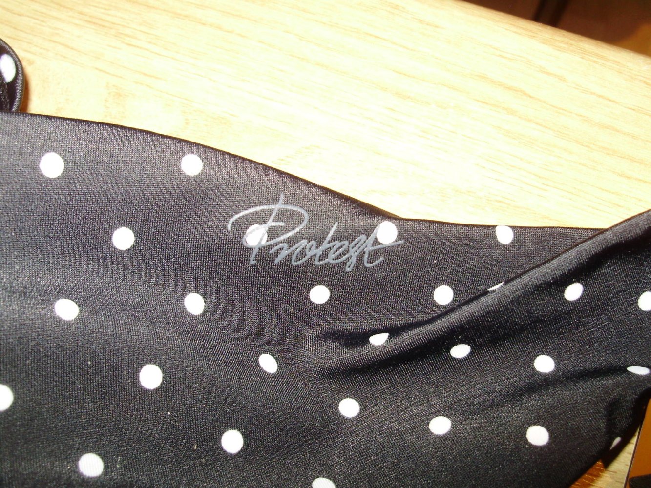 Bikini schwarz mit weißen Pünktchen 36 / 38 Pushup NEU