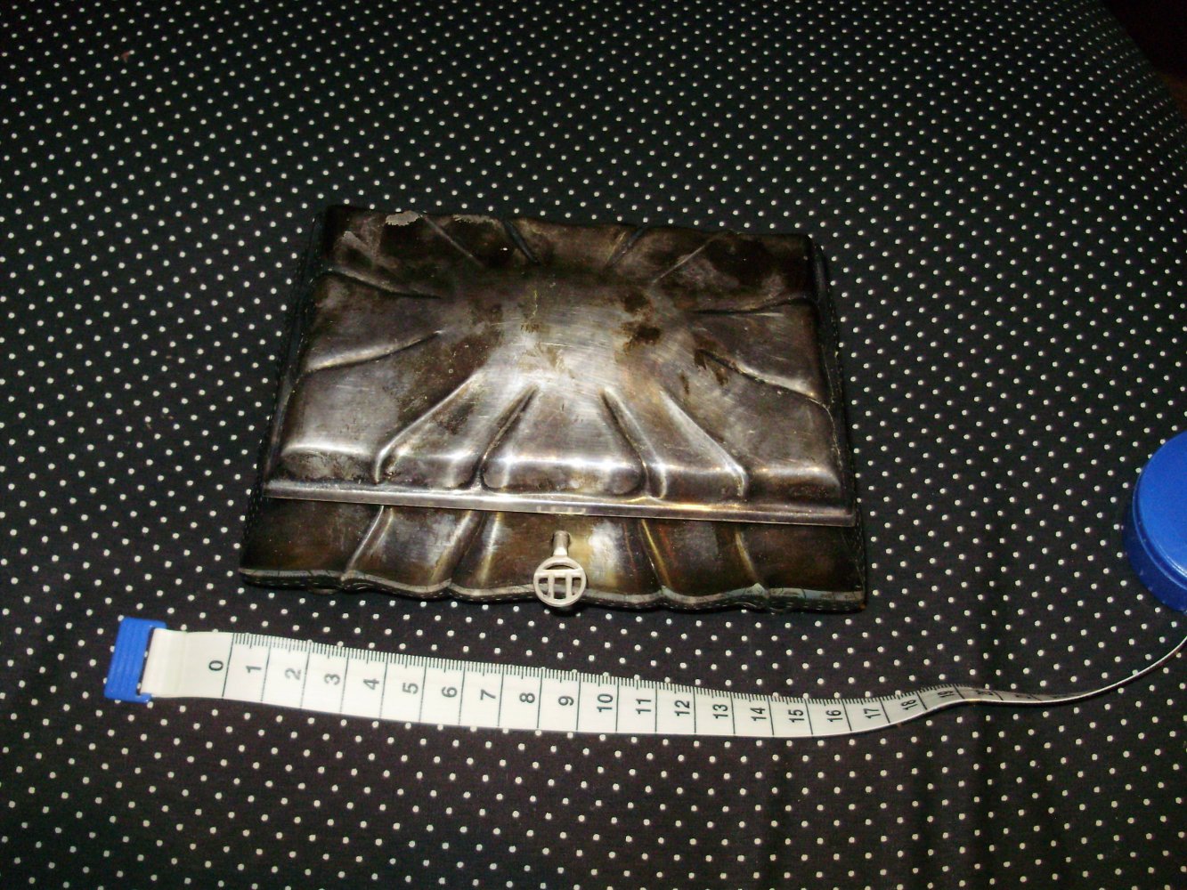 WMF-Schmuckschatulle, Silber,  20. Jahrhundert