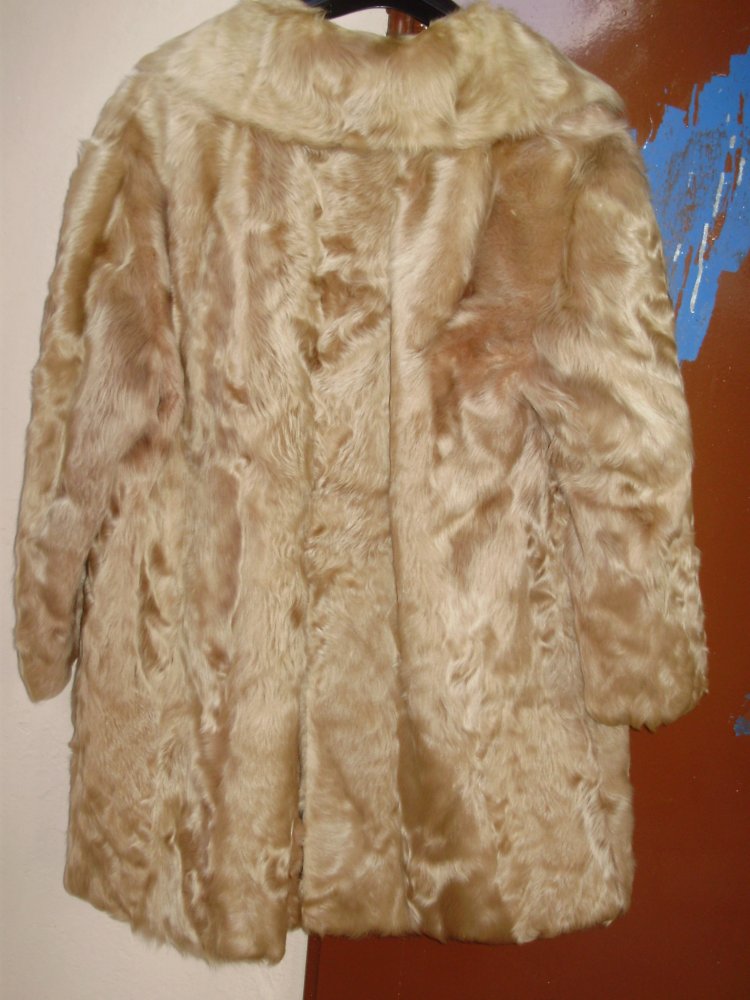 Fechner Mantel Nerz braun Gr S/ M passend