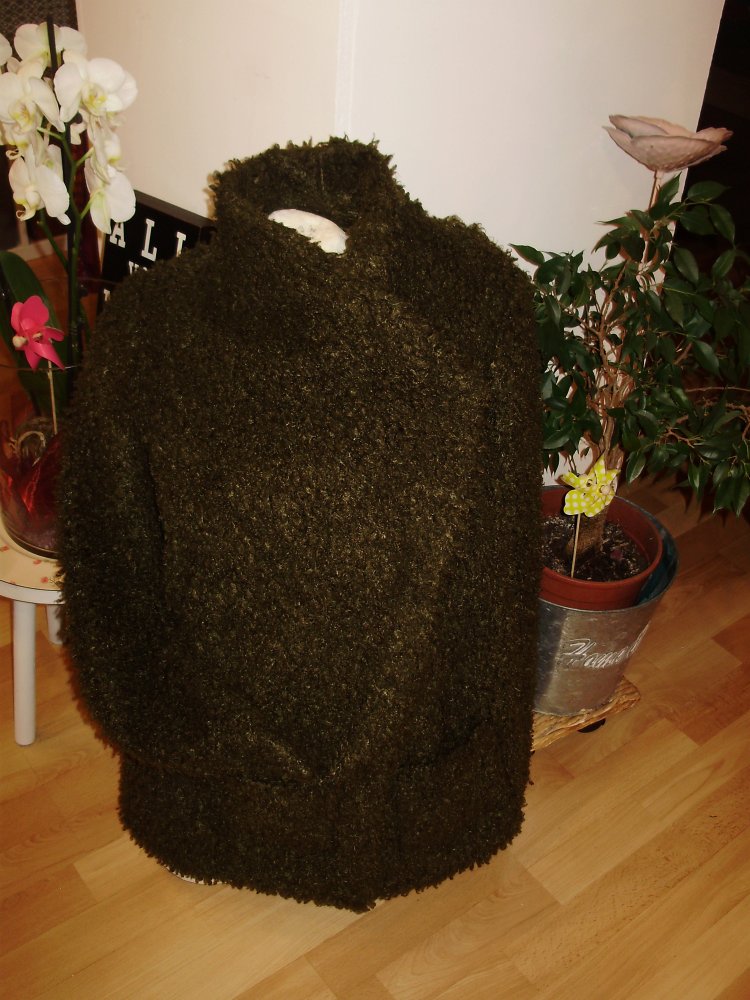 Avoca Dublin Kuschelmantel grün Gr M