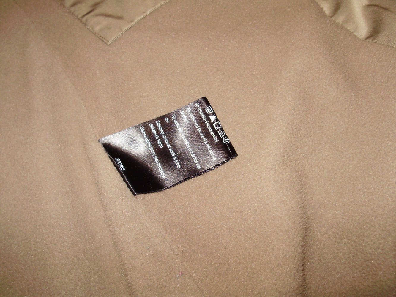 Mitch &Co Mantel Kapuze abnehmbar khaki Gr S