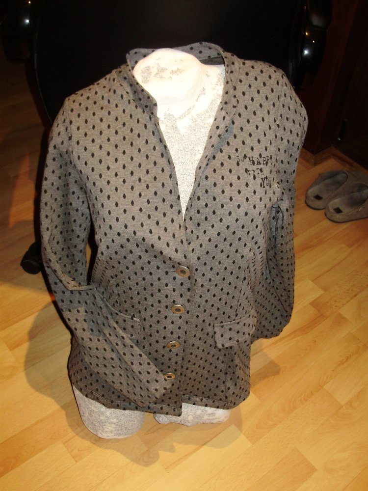 Kenny´s Blazer Jacke grau Dots Sweat Gr 40