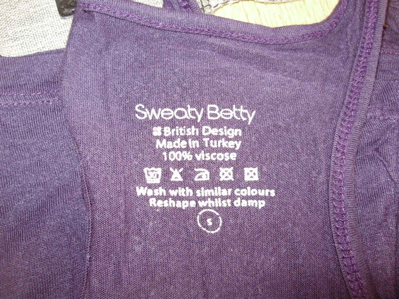 Sweaty Betty Top lila S