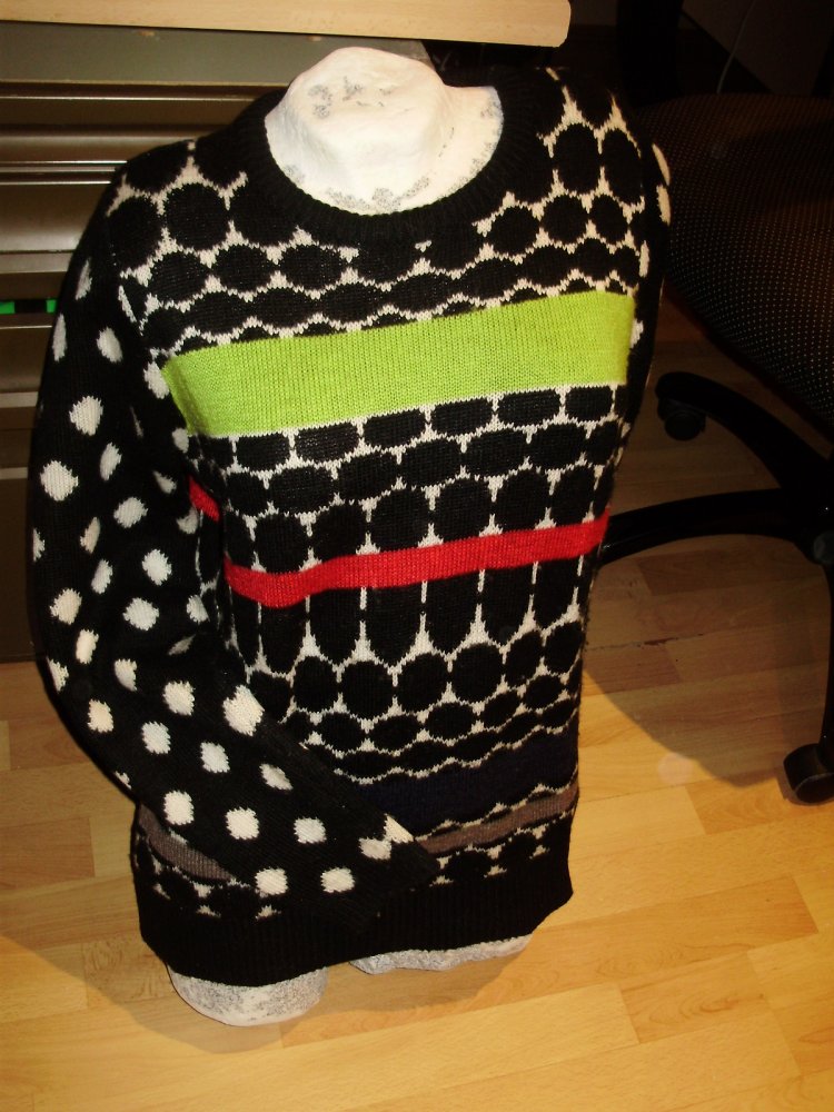 Desigual Pullover Muster bunt XXL