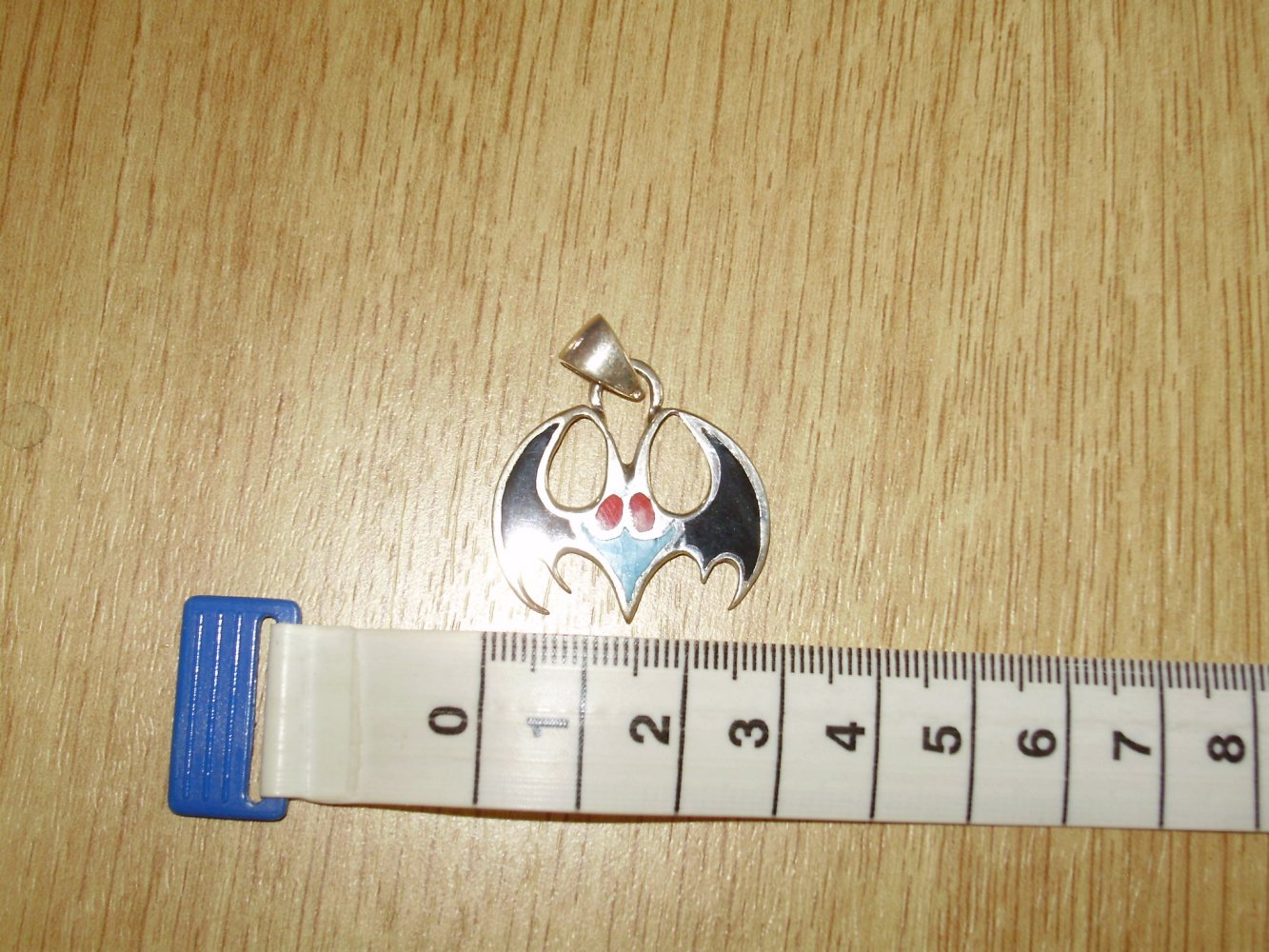 Batman Anhänger versilbert NEU