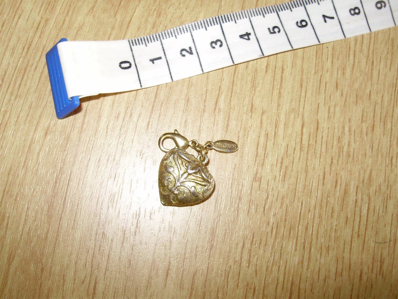 Pilgrim Anhänger Herz golden