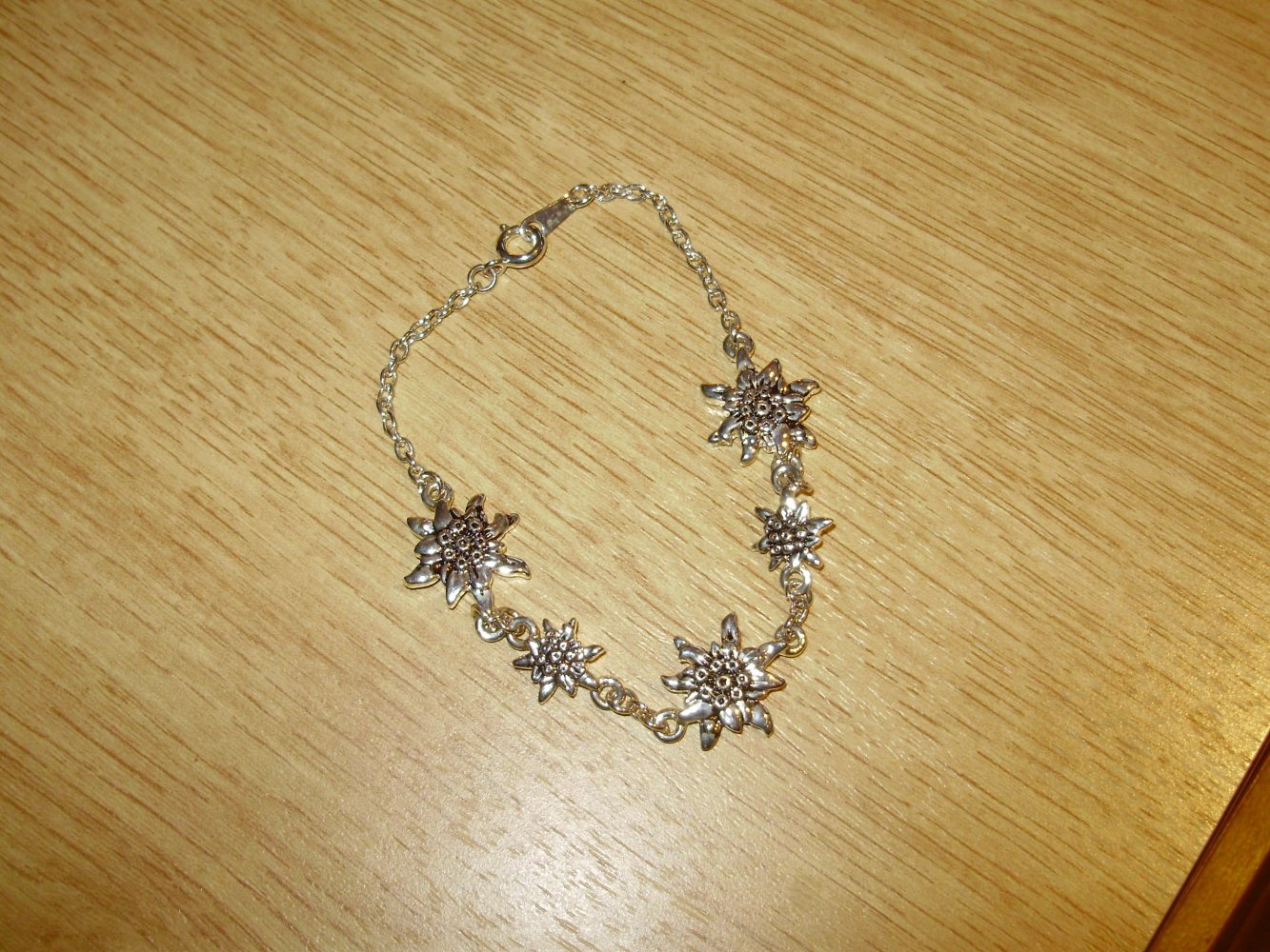 Armband silbern Enzian NEU