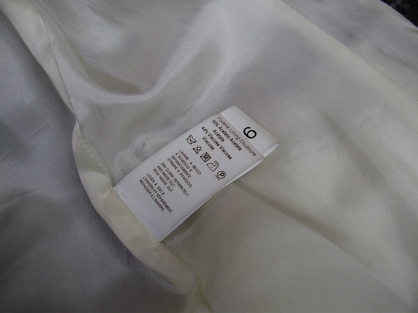 Dondup Mantel Mohair ausgefallen, edel Gr 46 wie neu