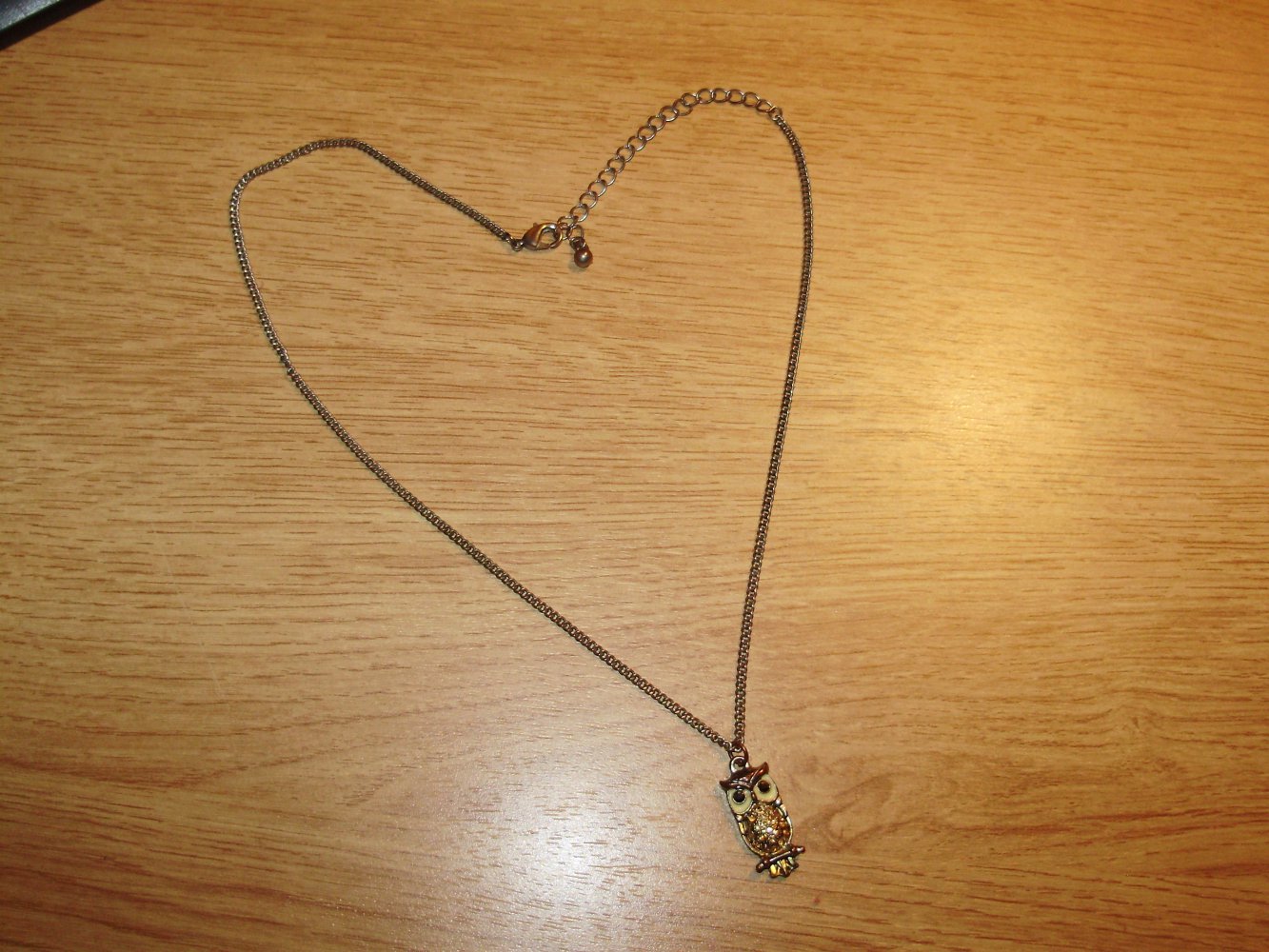 Kette mit kleinem Eulenanhänger