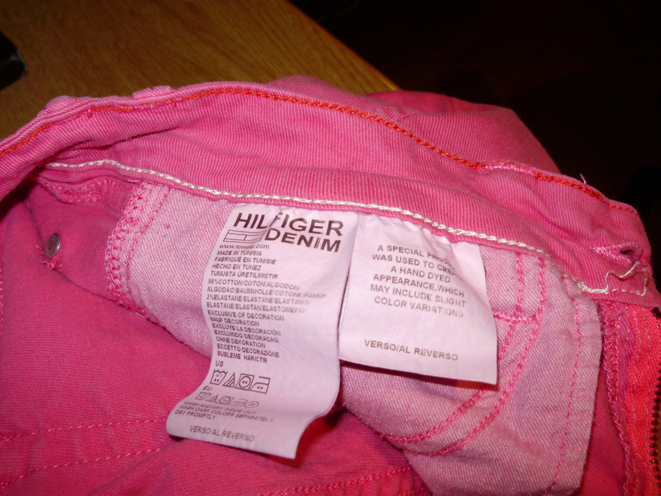 Tommy Hilfiger Hose pink 28/32