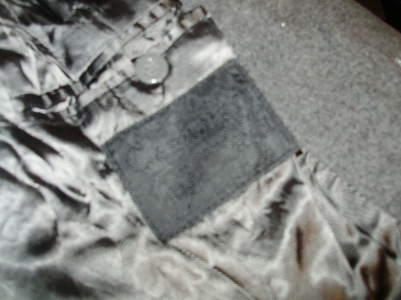 H&M Mantel grau Wolle Kaschmir M passend