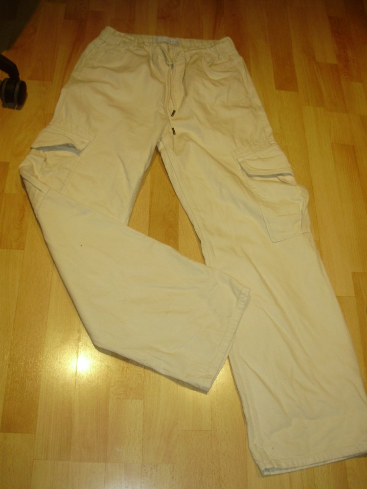 Yaya Hose beige weit Gr 40