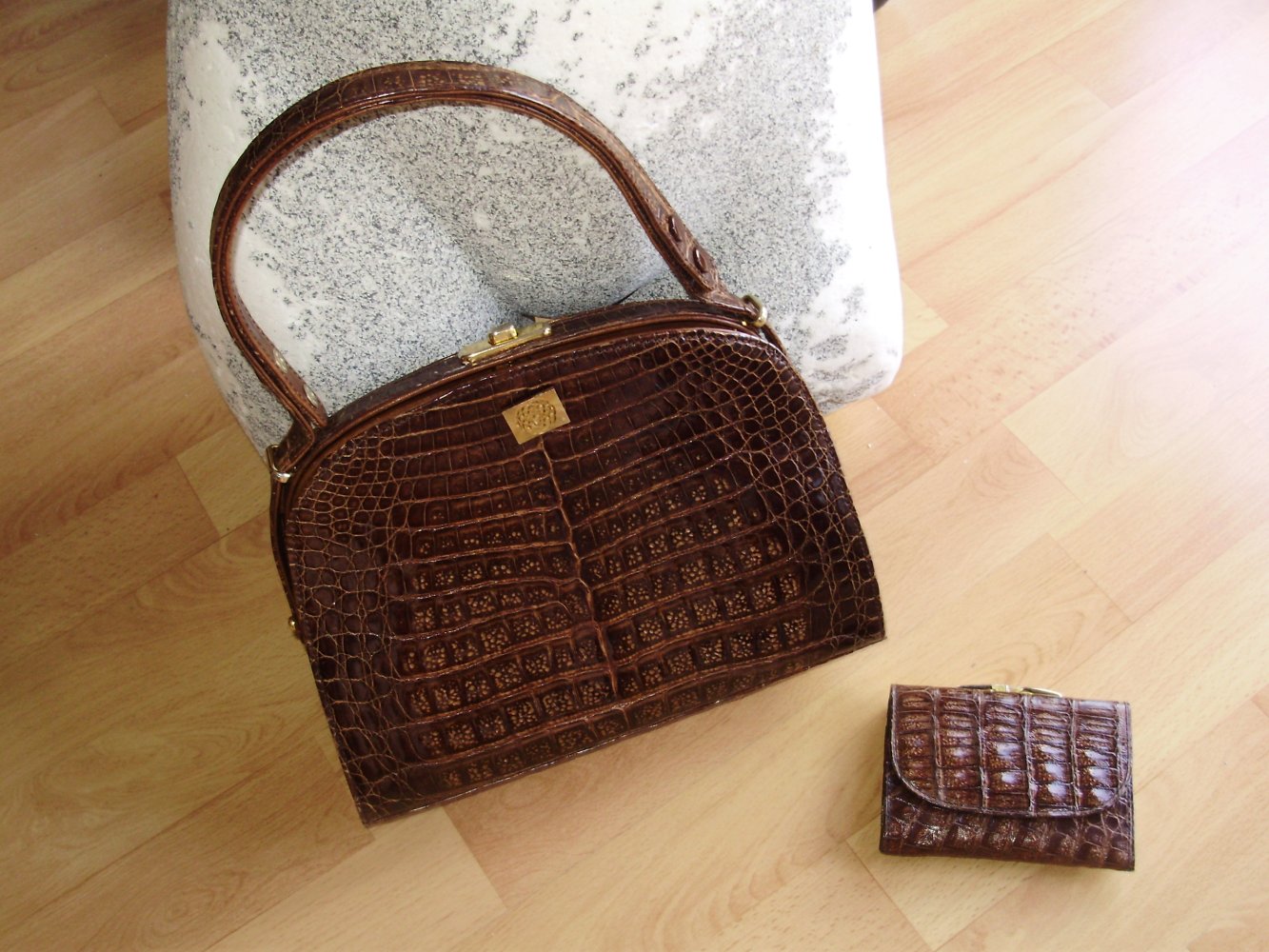 Vintage  Tasche + Geldbörse 60 - er Jahre