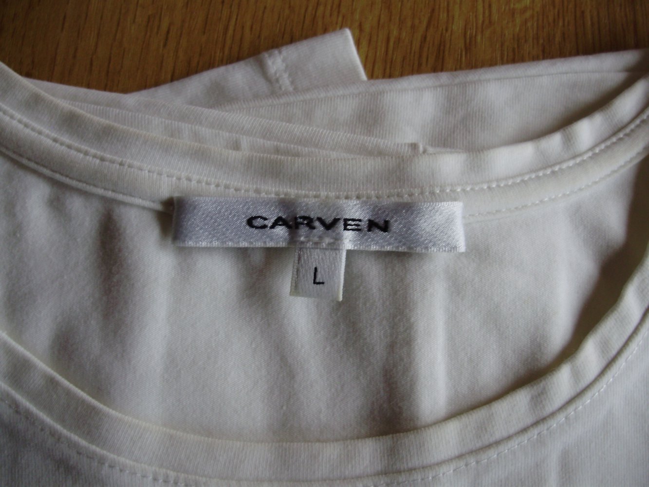 Carven Shirt weiß Stickerei Gr L wie neu