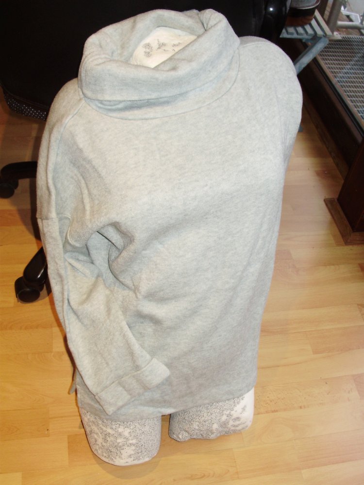 Opus Pullover Gewise grau hell warm Gr 38