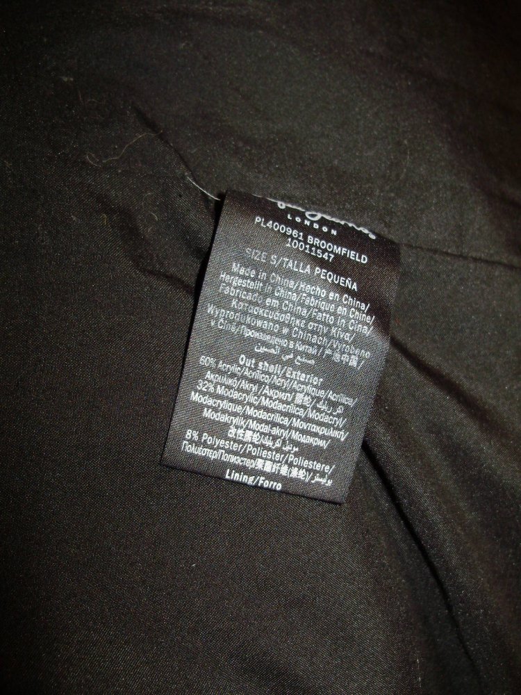 Pepe Jeans Fell Jacke Imitat ausgefallen Gr S