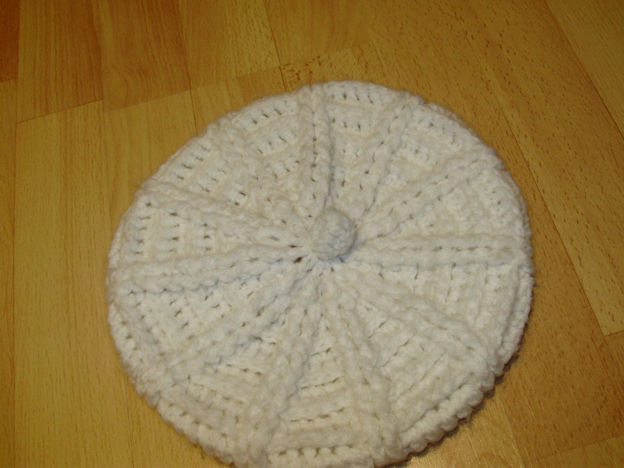 Mütze weiß cremefarben wie neu